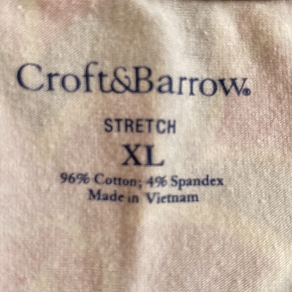 CROFT & BARROW XL COLORFUL FLORAL TANK TOP  🌺 STRETCHY - Picture 3 of 4